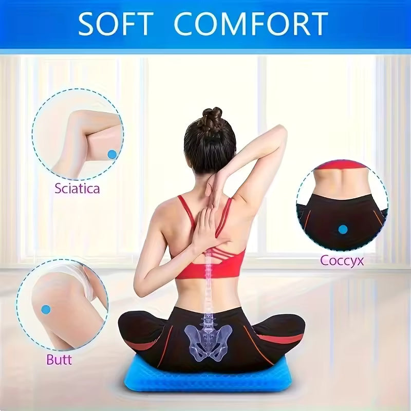 Silicone Ice Pad Insulated Car Seat Cushion