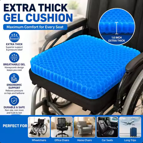 Silicone Ice Pad Insulated Car Seat Cushion